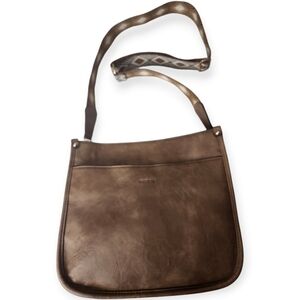 HKCLUF Vegan Leather Crossbody Western Hobo Bohemian Hippie Handbag